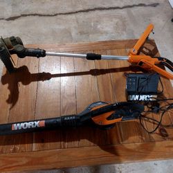 Worx String Trimmer & Blower