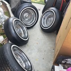 Spoke rims With Adapters and Knock off S