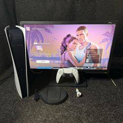 Ps5 Digital 1TB Console with Controller, Cables & Stand