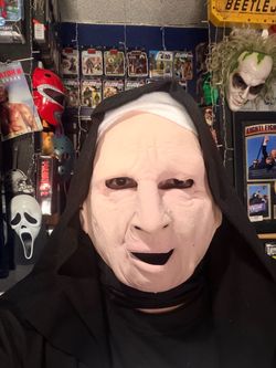 Nun Halloween mask