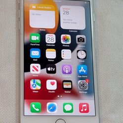 NICE SILVER APPLE iPhone 7 PLUS 32GB for Consumer Cellular