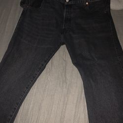 Dark Grey Levi’s 501 Jeans 