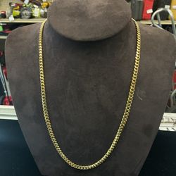 14k Miami Cuban Chain 37622-1