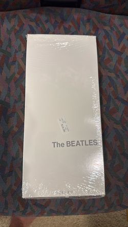 The Beatles WHITE album new long box cd
