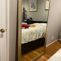 Large Gold mirror