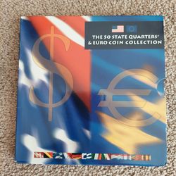 50 State Quarters & Euro Coin Collection
