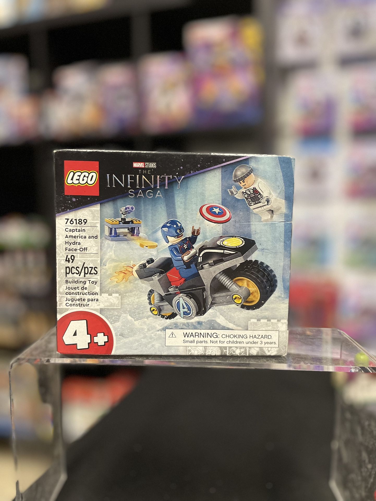 Lego 76189 Captain America and Hydra Face-Off