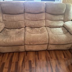 Couch and loveseat