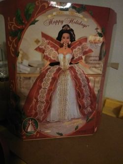 Happy holidays 10th anniversary edition Barbie doll