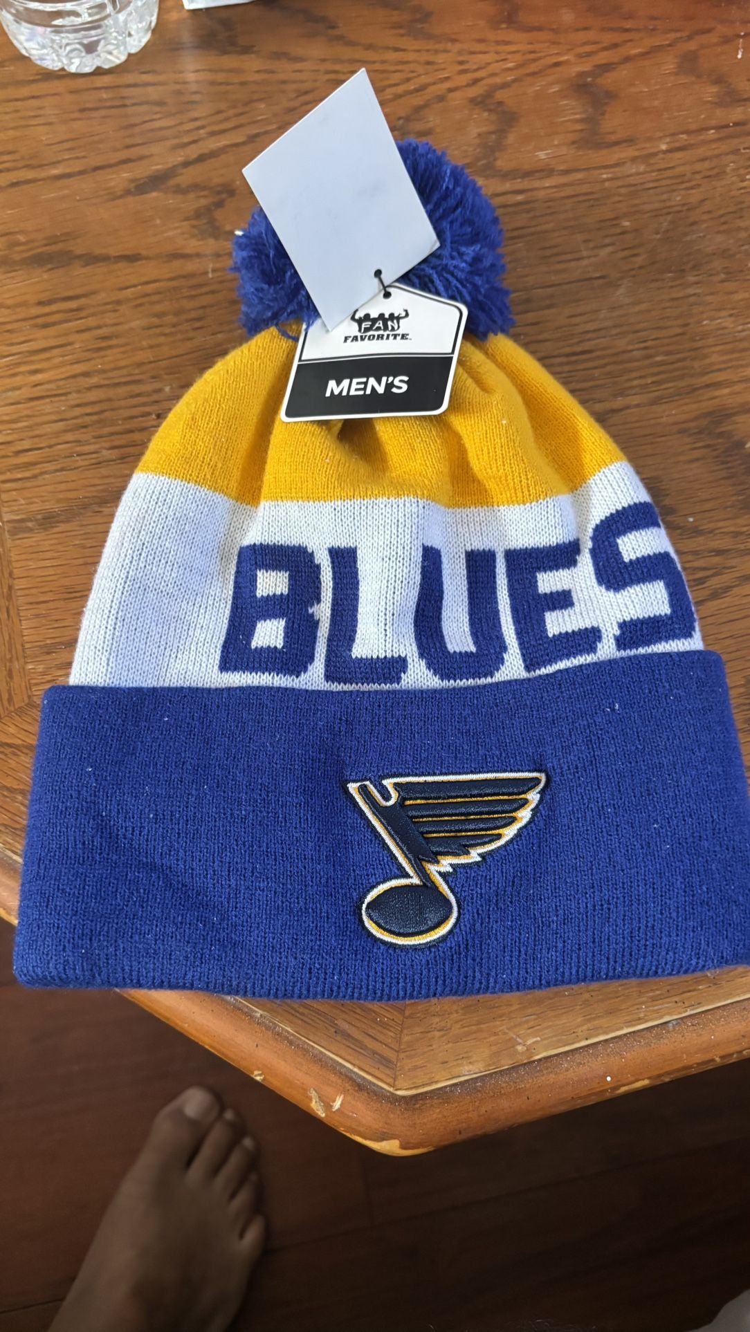St Louis Blues Winter Hat -New