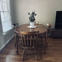 Dining table with 4 chairs