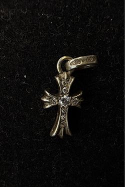 Chrome Hearts Silver & White Diamonds Baby Fat