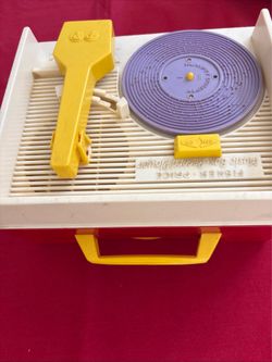 Retro toy Music box with 5 original discs