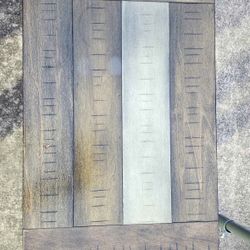 Two small side tables