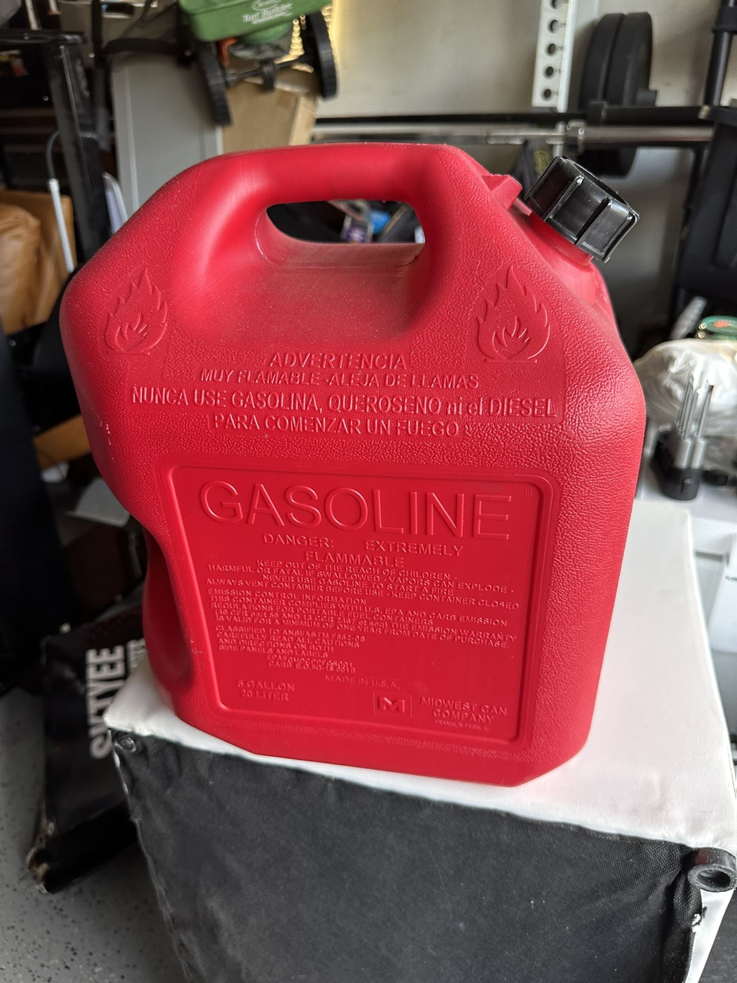 5 Gallon Gasoline Canister