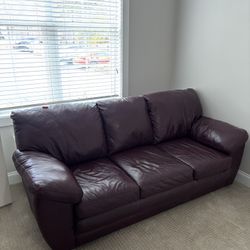 Leather Sofa 