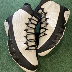 Jordan 9 Retro University Blue Size 13