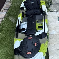 Kayak - Feelfree Moken 12.5 PDL (1 Green 1 Yellow Camo)