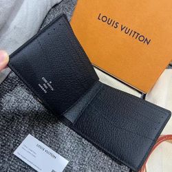 Men's classic monogram compact slim wallet