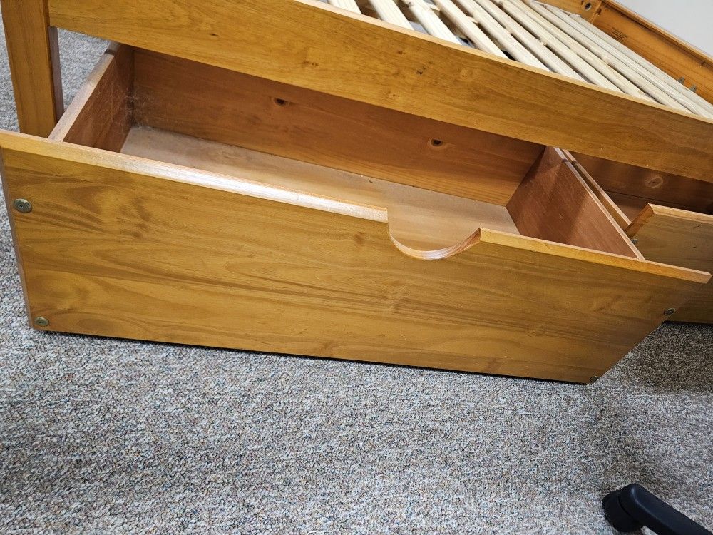 Full Bed Frame Wood