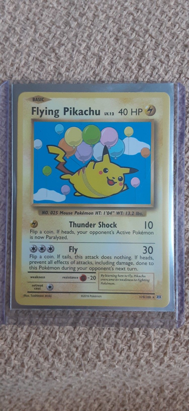 Flying Pikachu Card - www.rajagirimanappuram.com