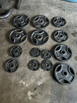 Weight Set With Power Rack/curl Machine 