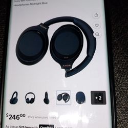 Audifonos Bluetooth Sony Casi Nuevos En Perfectas Condiciones Trabajando Bien Modelo WH-1000XM4