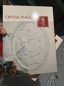 Mikasa Cristal Plaque