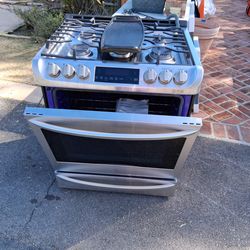 LG convection stove oven