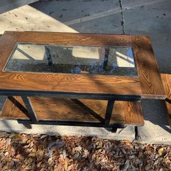 Coffee Table 2 End Tables