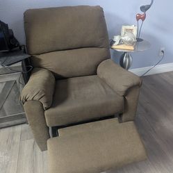 Brown reclining chair