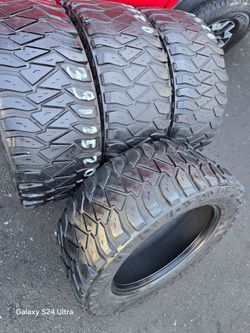 4 Used Tires Lt33x12.50r20 Predator New Mutant RT $280.00