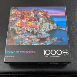 NEW Buffalo 1000-Piece Puzzle – Cinque Terre (Sealed)