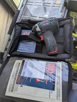 Bosch lithium hand drill tool with case