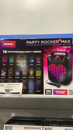 ION party Rocker Max Portable Bluetooth Speaker $99.99
