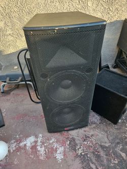 Harbinger HPX215-BBE Dual 15" Powered PA Speaker - Used