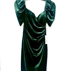 Velvet Holiday Dress - Mini Size xS 