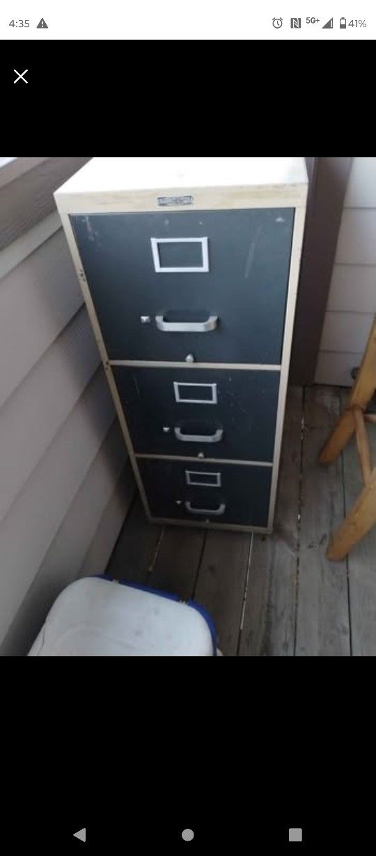 3 Drawer Filing Cabinet