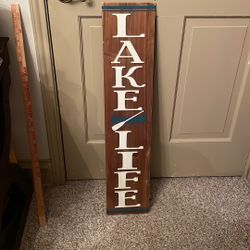 Lake Life Wood  Wall Decor 