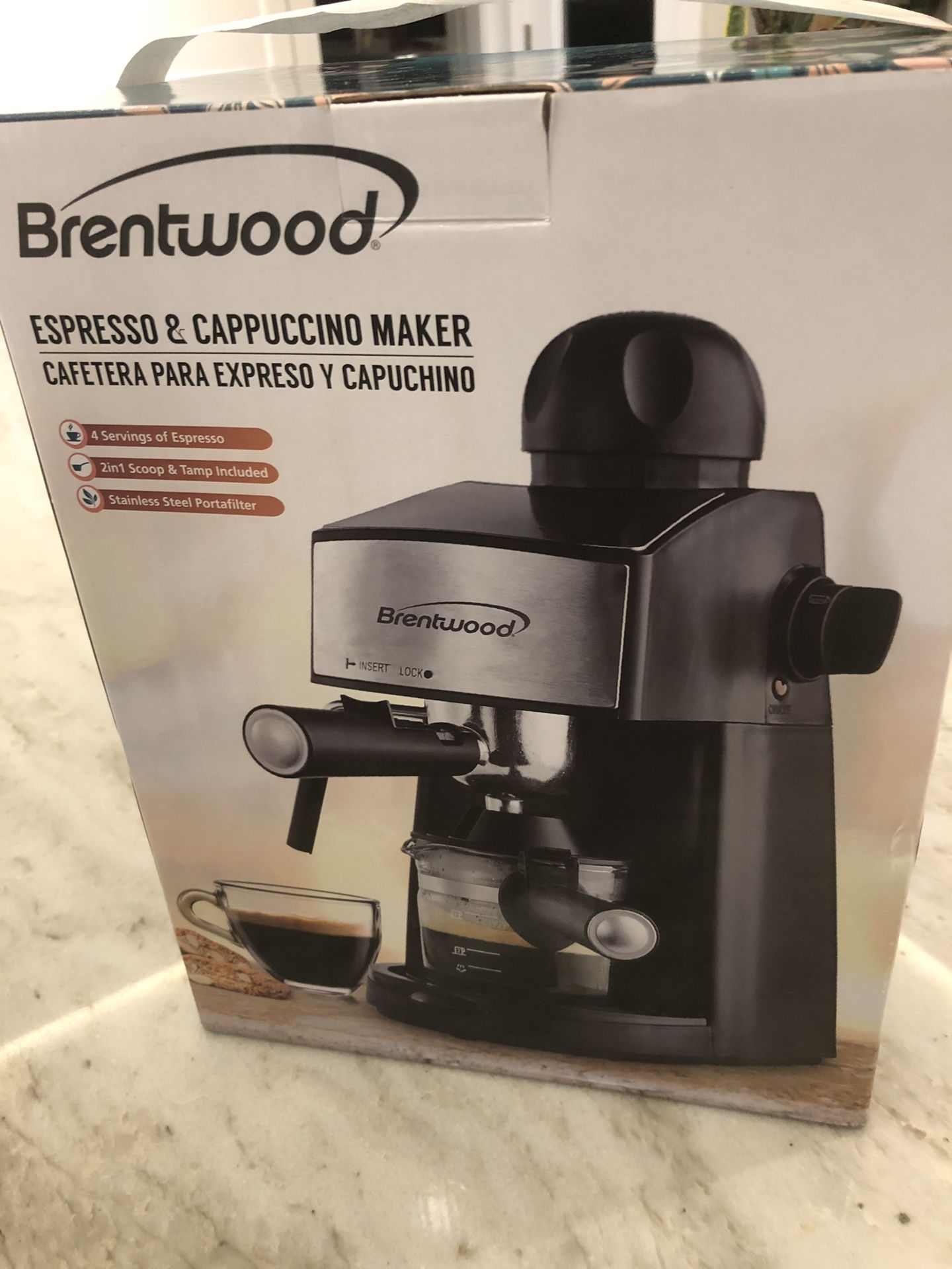 Brand new espesso & cappuccino maker