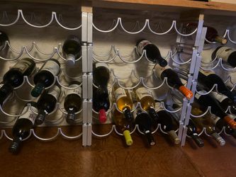 Wine bottle holders ....60 bottles