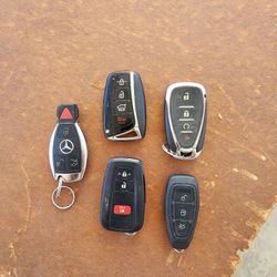 Multiple Car Key Fobs