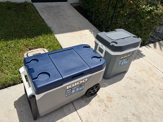 Igloo Cooler Set of Two