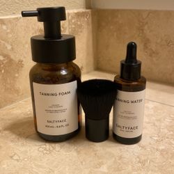 Saltyface Tanning Water And Foam Self tanner 