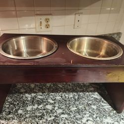 dog food cups with base  
