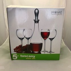 5 pc Tuscany Wine Set