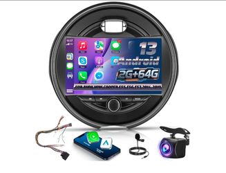 Upgrade 2G+64G Car Stereo for BMW Mini Cooper F55 F66 F57 2014-2019 (5 Door Without OEM Nav Screen)