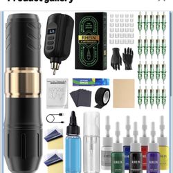 Wormhole Tattoo machine kit w/1 battery and accessories NIB $35