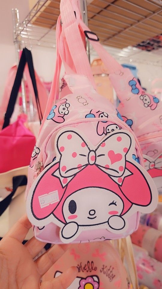 Hello Kitty And Melody Sling Bag