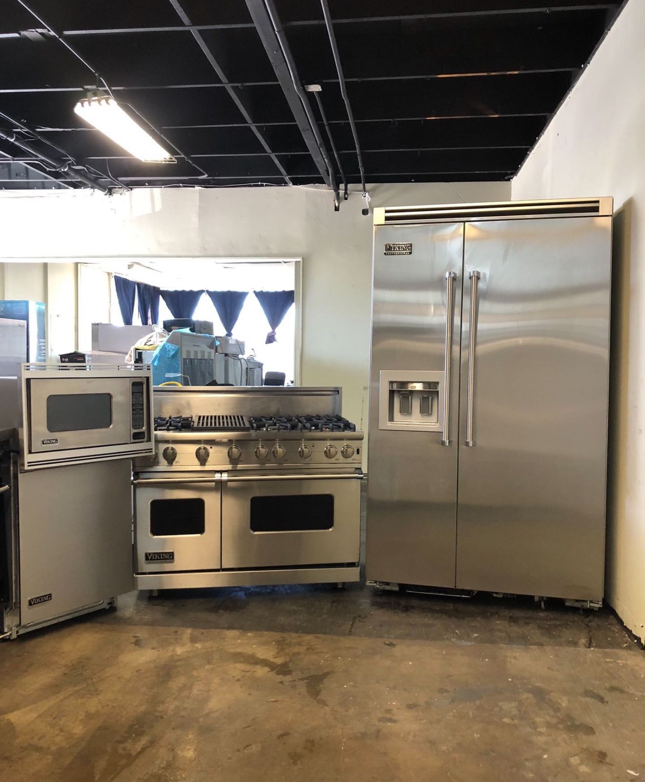 Viking 48” Stainless Steel Kitchen Bundle Set
